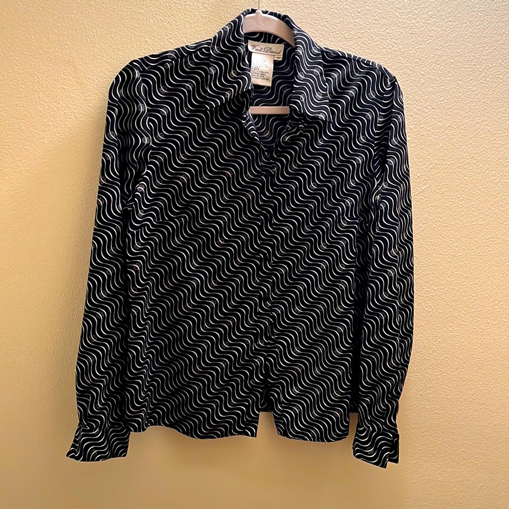 Button Down Work Blouse
